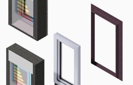 Fassade Installationsebene, Kompetenzzentrum Ausbau und Fassade Rutesheim