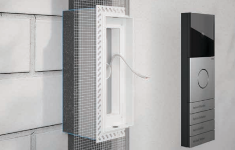Fassade Installationsebene, Kompetenzzentrum Ausbau und Fassade Rutesheim