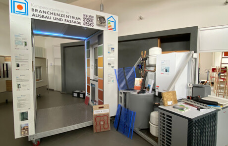 Multifunktionales begehbares Modell, Kompetenzzentrum Ausbau und Fassade Rutesheim
